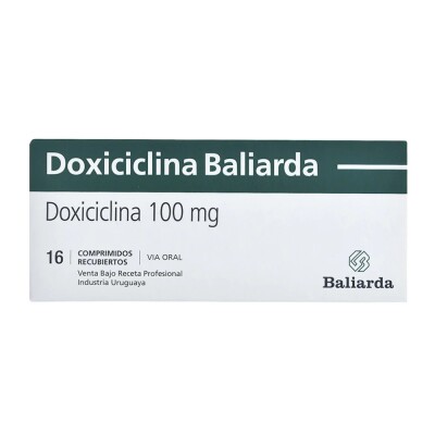 Doxiciclina 100 Mg. 16 Comp. Doxiciclina 100 Mg. 16 Comp.
