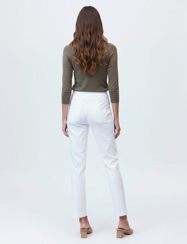 Pantalon Pull On BLANCO