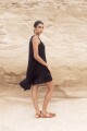 VESTIDO FOLK SS24 Negro