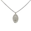 Dije Virgen Milagrosa-Plata 925-Sin piedra-CP3081 sinpiedra