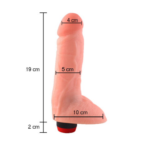 Vibrador Realístico Steve Piel