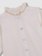 Blusa Con Smock Crudo