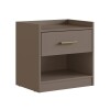 MESA DE LUZ - 1 CAJON - COLOR FENDI MESA DE LUZ - 1 CAJON - COLOR FENDI