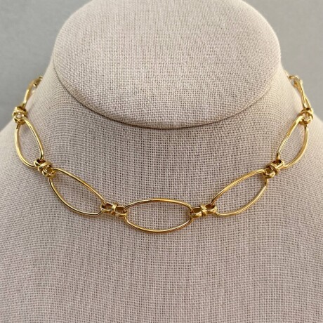 Collar GUAMA en acero dorado Collar GUAMA en acero dorado