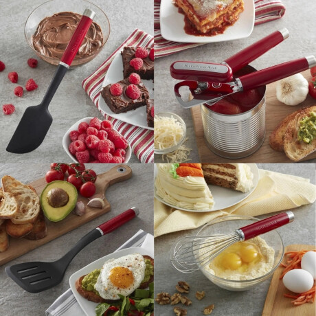 Set de utensilios 15 piezas Rojo KitchenAid Set de utensilios 15 piezas Rojo KitchenAid