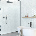 REVESTIMIENTO BLANCO BISELADO BX "A" 10X30 CM Revestimiento Blanco Biselado Bx "a" 10x30 Cm