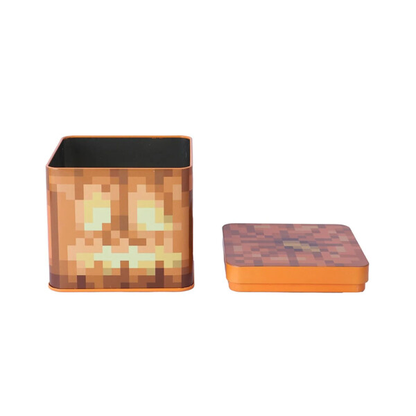 Organizador lata Minecraft calabaza
