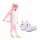 Set Infantil con Pijama Entero Cerdito + Pantuflas Unicornio Blanco