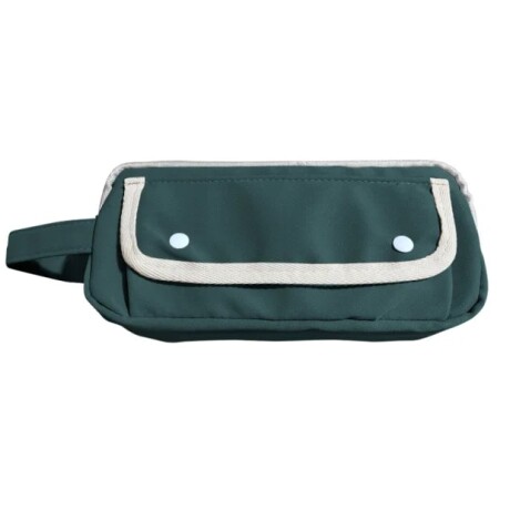 Cartuchera Campus con Solapa Verde