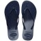 Sandalias de Mujer Havaianas Slim Gloss Azul Marino - Azul Marino