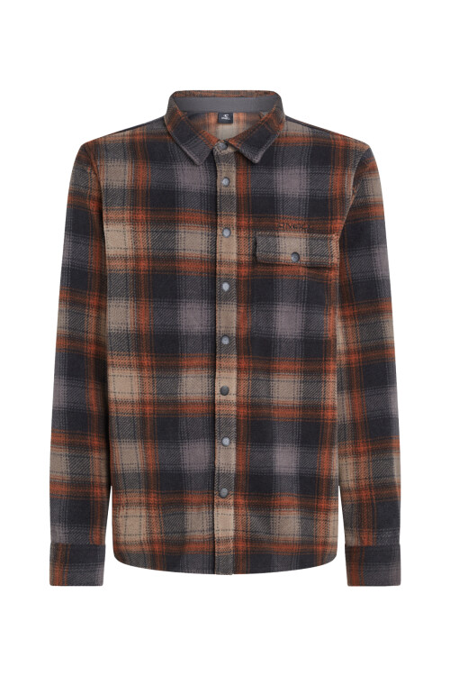 Camisa O'Neill Superfleece Greycheck Camisa O'Neill Superfleece Greycheck