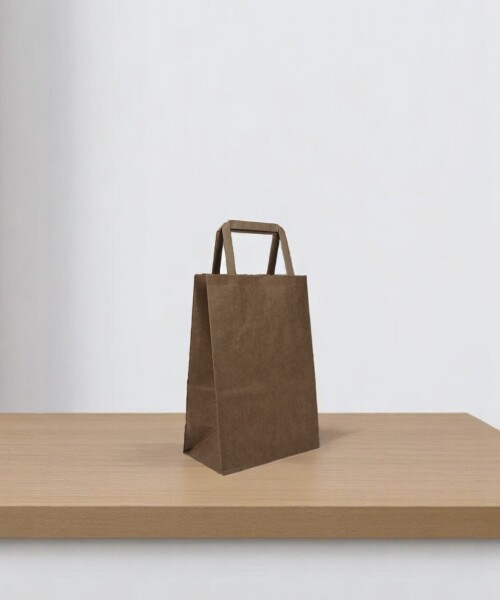 Bolsa lisa acuario 14x08x20 cm MADERA