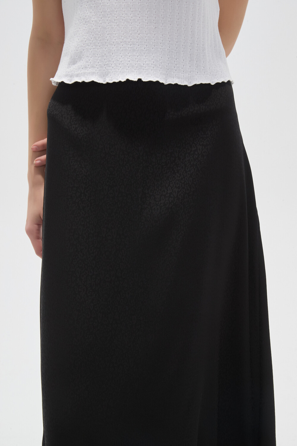 Falda Rasa Negro