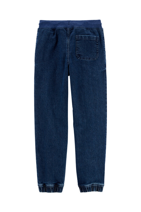 Pantalón de jean relajados estilo deportivo. Talles 6-14 Sin color