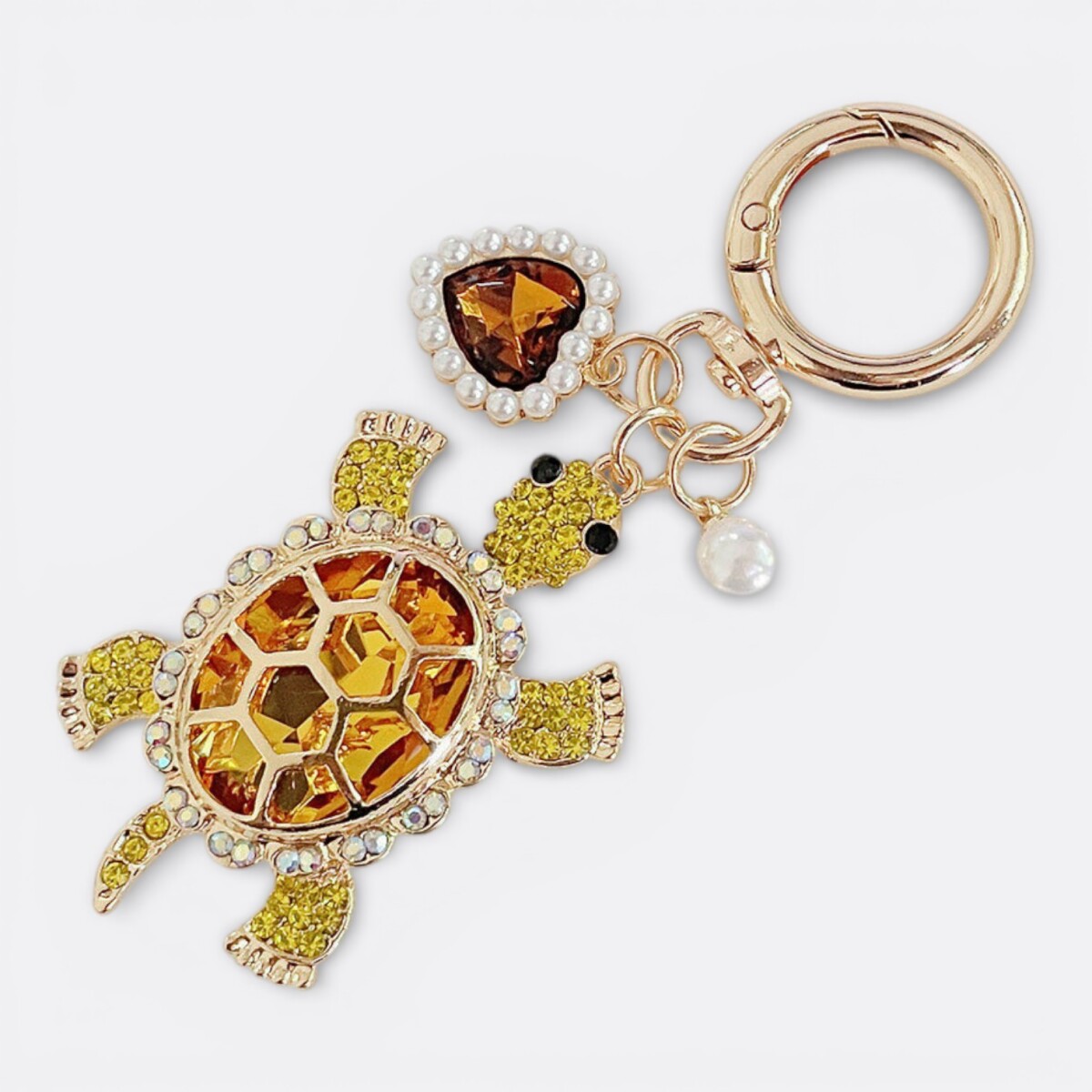 Llavero Tortuga - Amarillo 