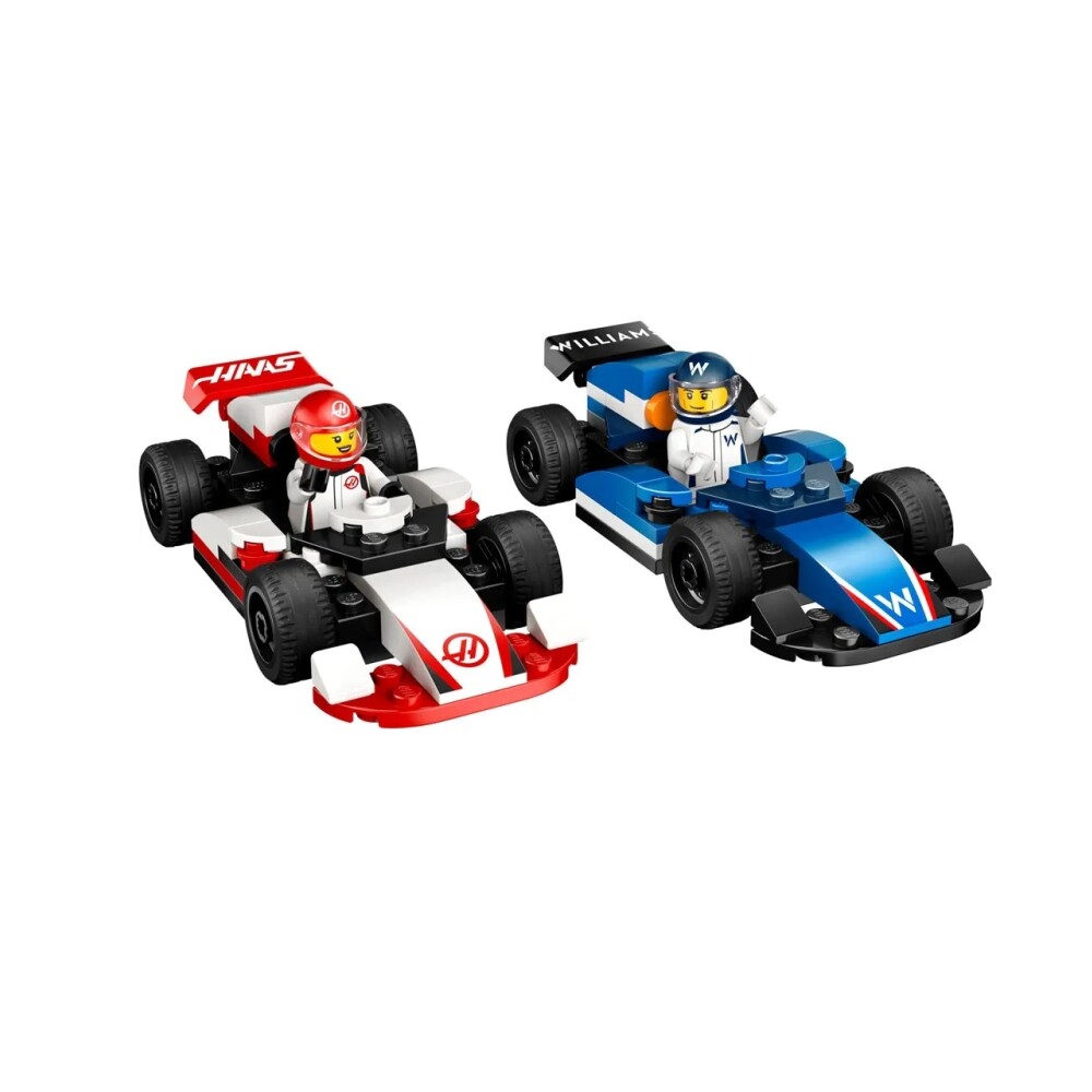 LEGO City F1 Williams Racing y Haas F1-4+ LEGO CITY F1 WILLIAMS RACING Y HAAS F1 4+