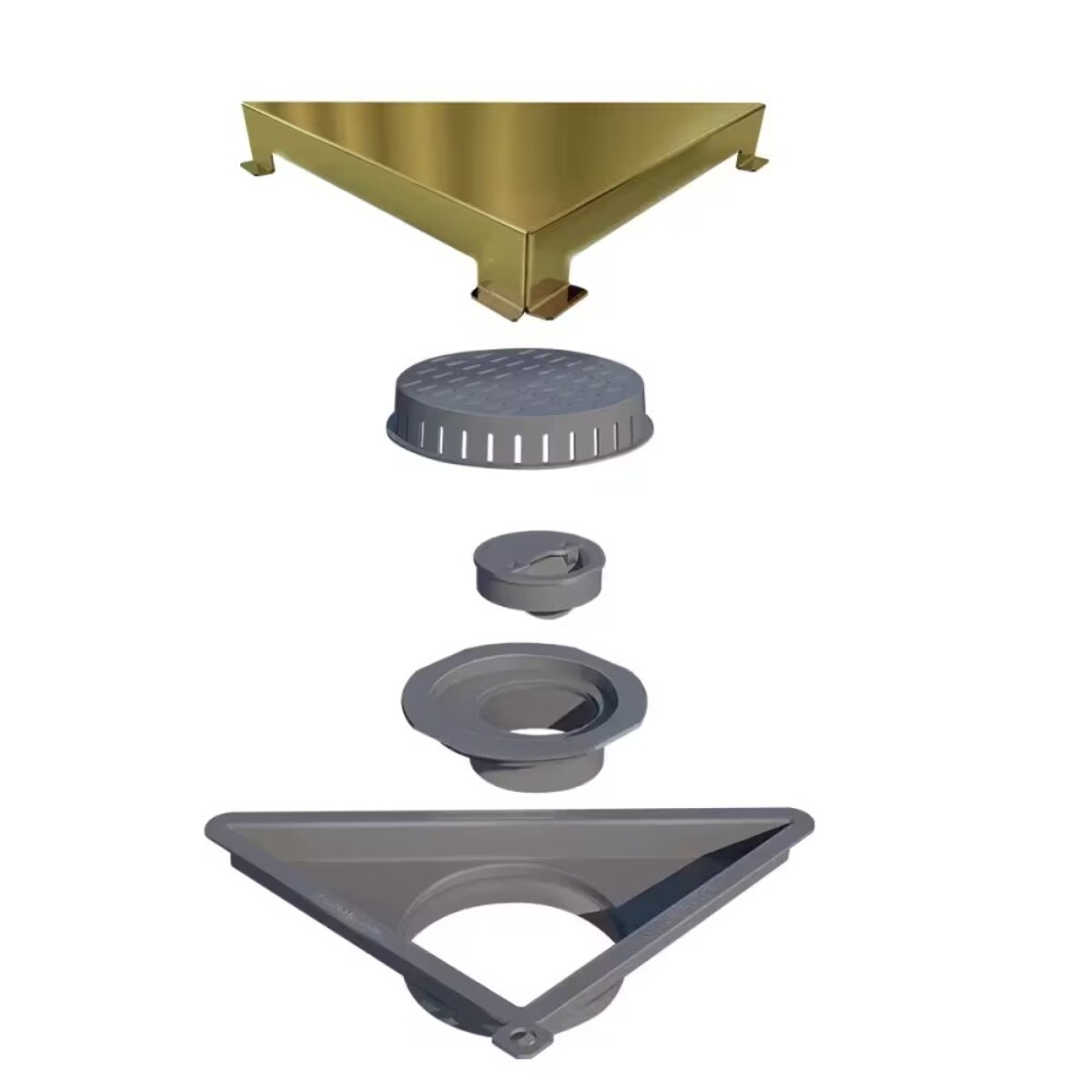 ELLEVE Receptaculo tapa inox gold Vertex Elleve Receptaculo Tapa Inox Gold Vertex