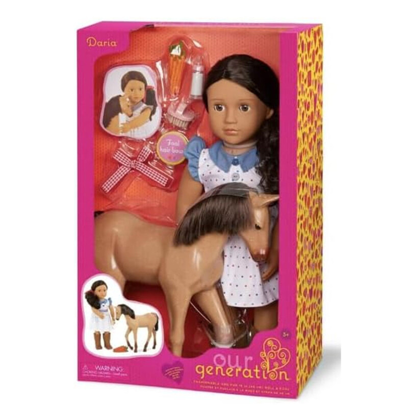 Muñeca y potrillo Daria Our Generation Muñeca y potrillo Daria Our Generation