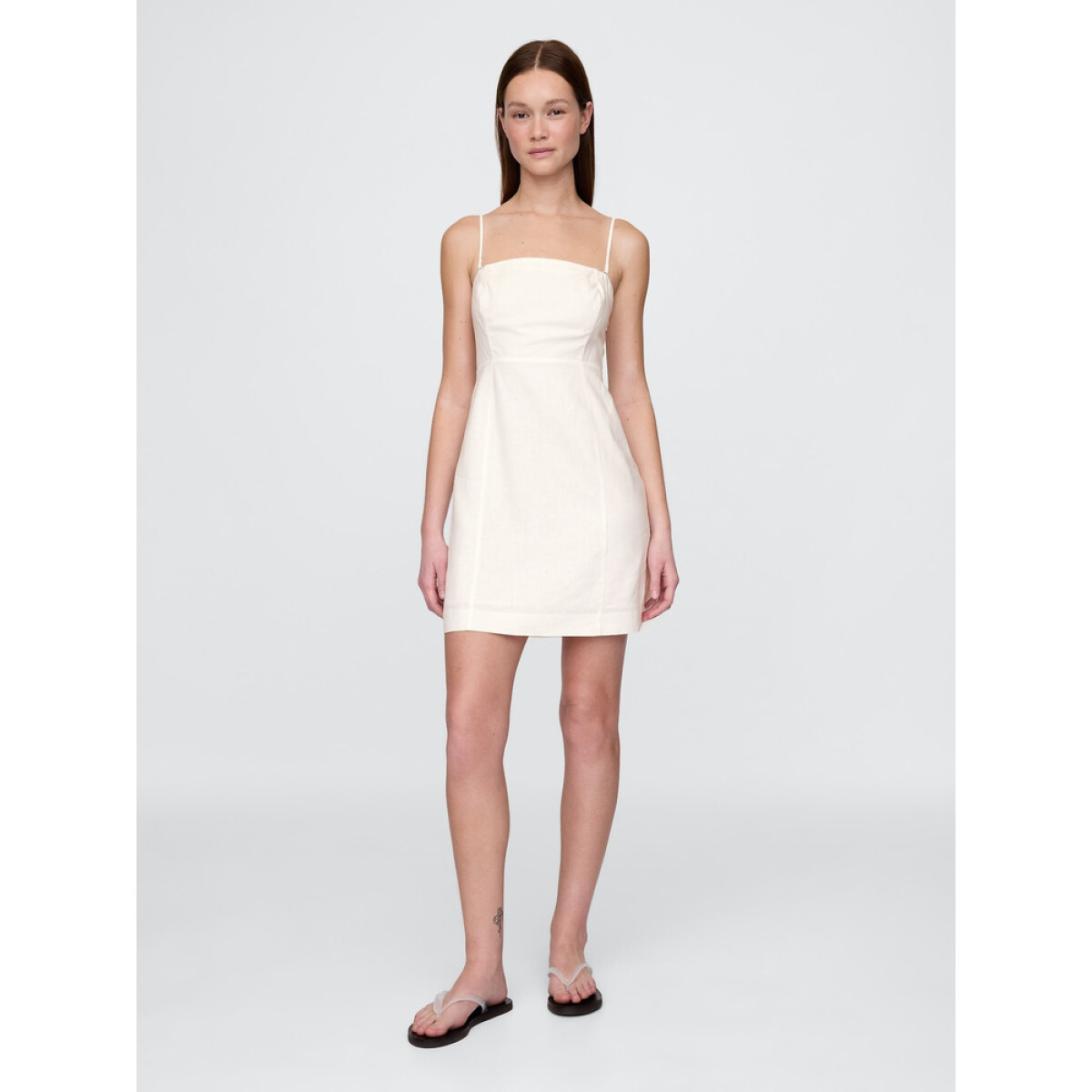 SL ALINE MINI DRESS - NEW OFF WHITE V2 