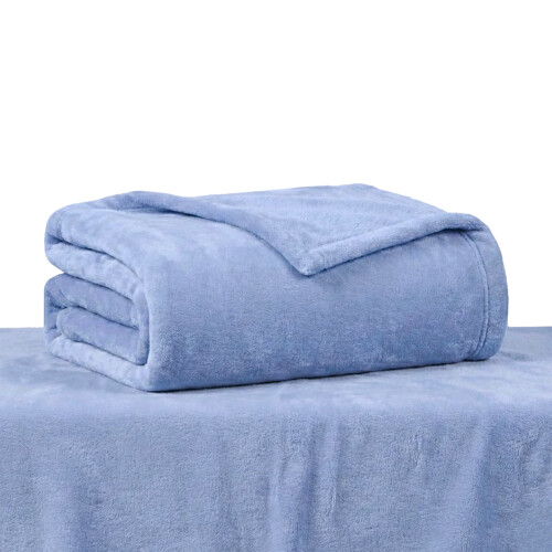 Manta Soft - 280x240cm Celeste