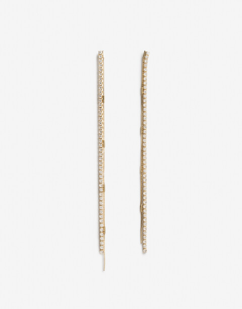 Aros Colgantes Largos Bride To Be Aros Colgantes Bride To Be - Cristal