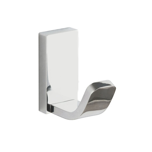PERCHA ACCESORIO DE BAÑO METAL LATÓN CROMO BRILLO CROMO