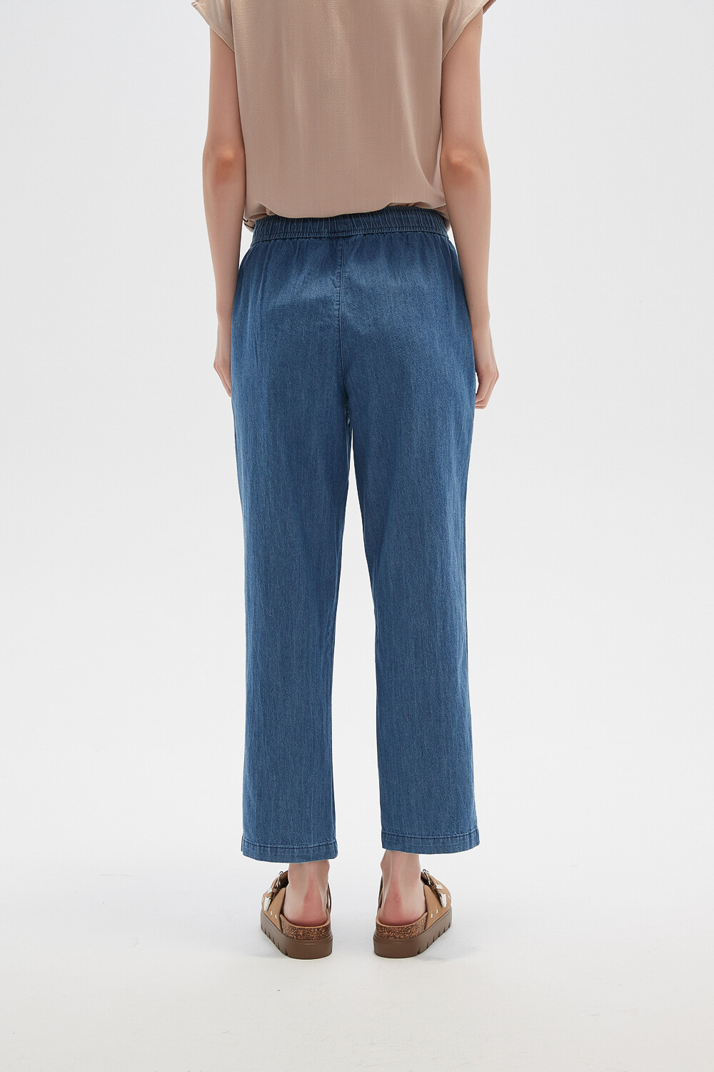 Pantalon Liru Azul Medio