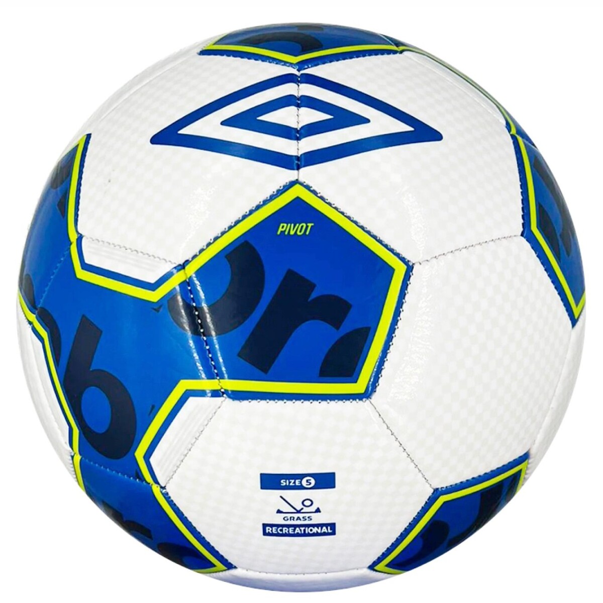 Pelota Umbro Pivot - Blanco - Azul - Amarillo 