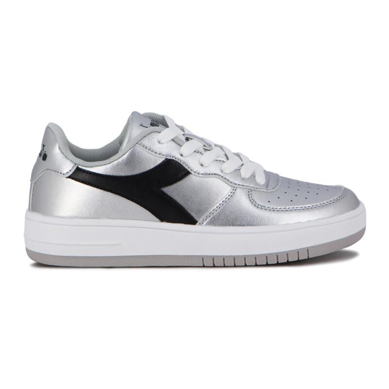 Championes Casuales Mujer Diadora Spitfire III Gris-Negro