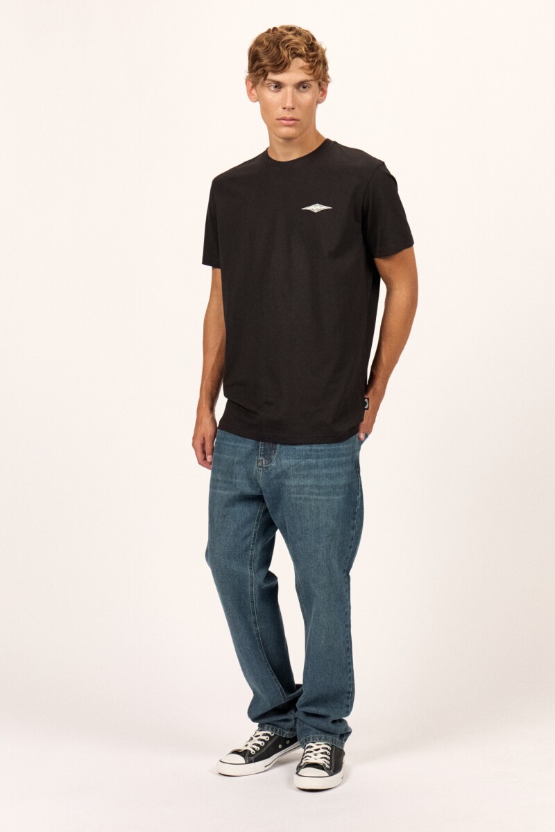 REMERA HOLLOW DIAMOND TEE J-negro