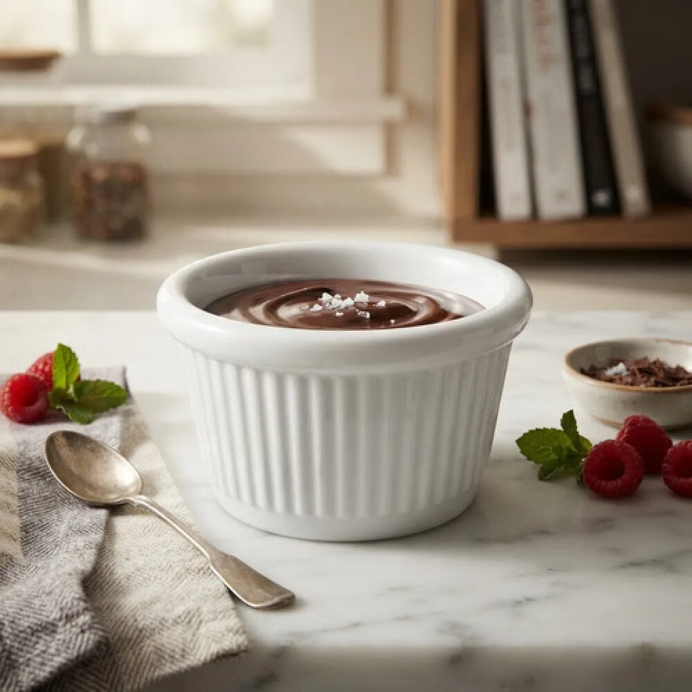 Dip ramekin melamina blanca 8x4 cm Dip ramekin melamina blanca 8x4 cm