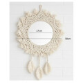 Espejo Redondo Tejido En Macrame 30CM Espejo Redondo Tejido En Macrame 30CM