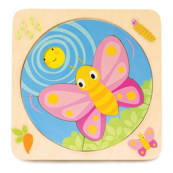 Juguete Vida De Mariposa Tender Leaf Infantil Madera Juguete Vida De Mariposa Tender Leaf Infantil Madera