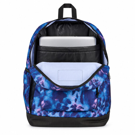 Mochila Escolar p/ Laptop Jansport Cross Town Plus Original Navy Purple Pink