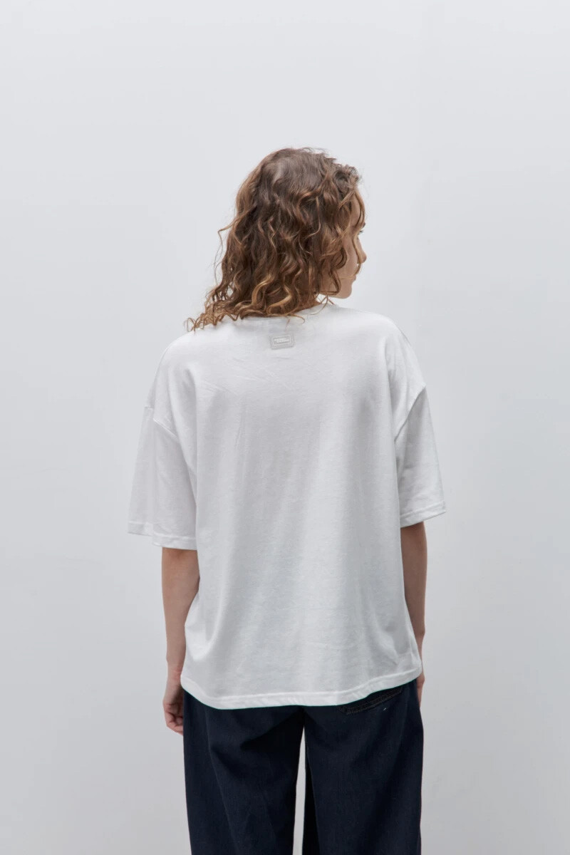 Remera Meca Daniel Cassin Blanco