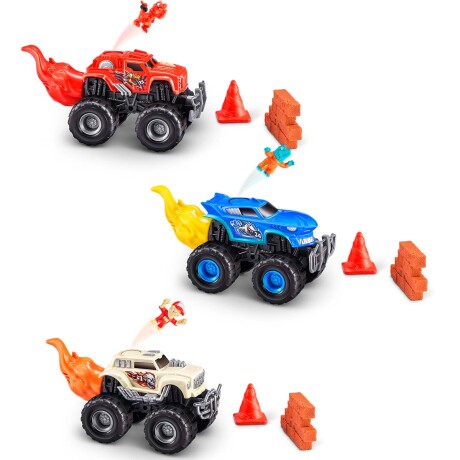 Juego Smashers Monster Truck Wheels 20 Sorpresas Juego Smashers Monster Truck Wheels 20 Sorpresas