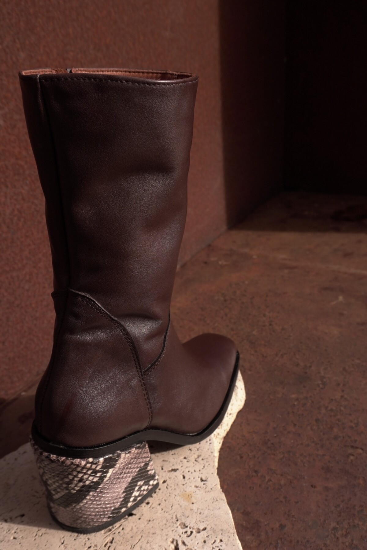 City Boots Vol2 Chocolate / Vibora Gris