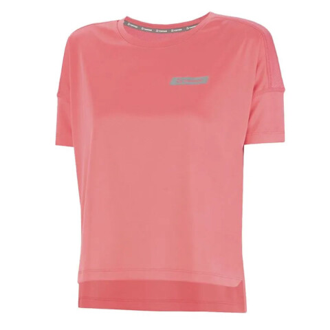 T-SHIRT MC WMN RNG UP aqua glacier CORAL SUGAR