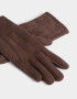 Guantes Varios Noche Guantes Gamuzados - Marron Chocolate