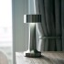 Lampara De Mesa Luz Led Tactil Recargable Usb Regulable Color Variante Plata