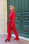Pantalon Mara rojo