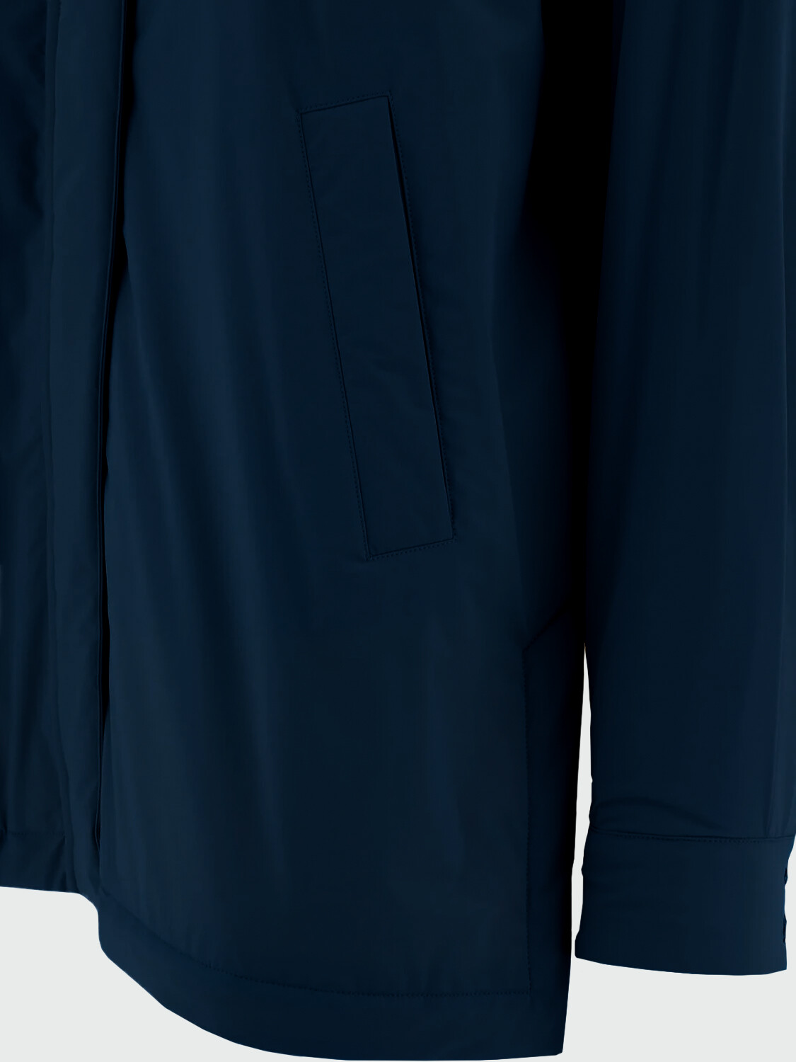 Herno - Campera acampanada de nylon flexible Azul