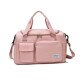 Bolso De Viaje Impermeable Con Compartimento Para Calzado Rosa claro