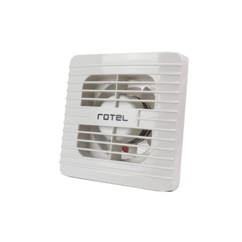 ROTEL EXTRACTOR DE AIRE DE 6" CUADRADO - APTO BANO Blanco