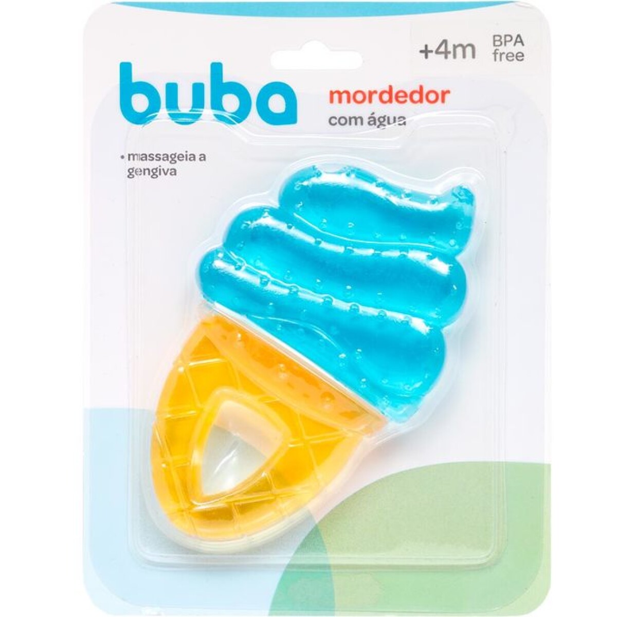 Mordillo gel helado BUBA - celeste 