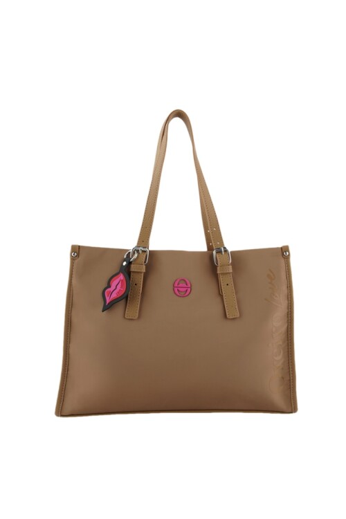 Cartera Las Oreiro Beige