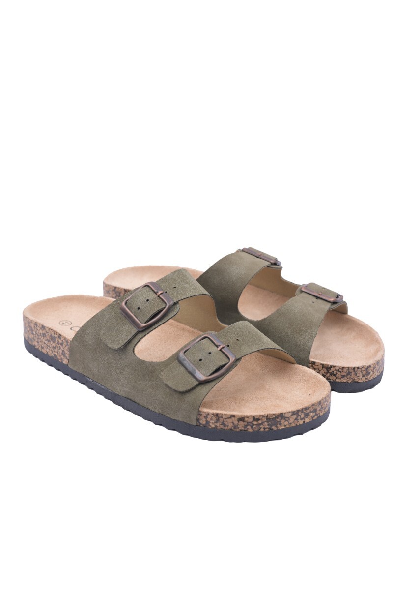 Sandalia Salvador Verde Militar