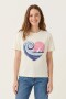 Remera m/c estampada Life Is Good CRUDO