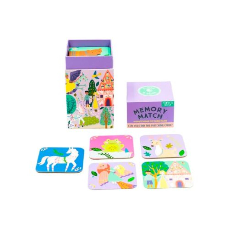 Juego de memoria Princesas Floss & Rock Juego De Memoria Princesas Floss & Rock