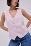 Chaleco Roma Rosa